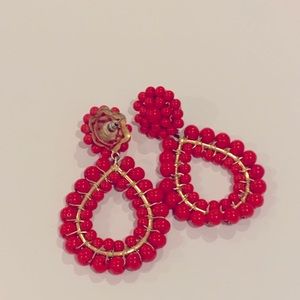 Red Lisi Lerch earrings